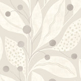 OHPOPSI Laid Bare Wallpaper Berry Dot Colourway Dove Tile Image