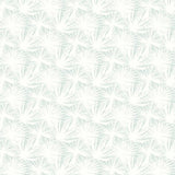 OHPOPSI Laid Bare Wallpaper Palm Silhouette Colourway Lagoon Full Wall Image