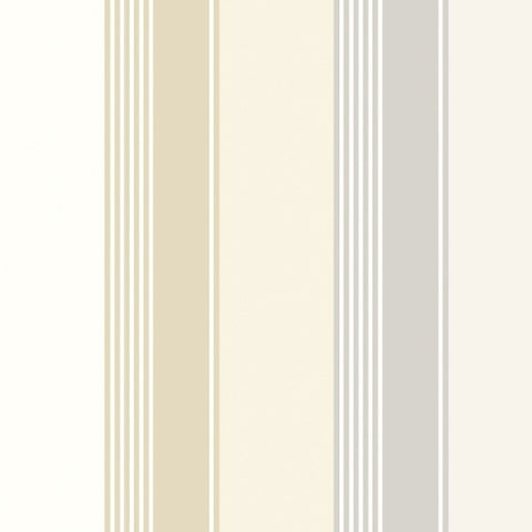 OHPOPSI Laid Bare Wallpaper Multi Stripe Colourway Linen Tile Image