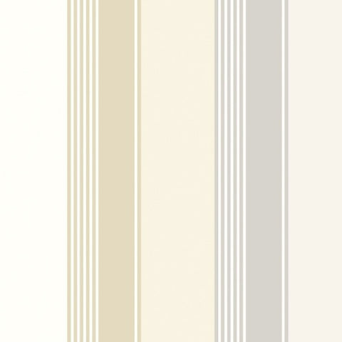 OHPOPSI Laid Bare Wallpaper Multi Stripe Colourway Linen Tile Image