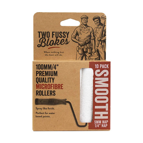 Two Fussy Blokes |  Mini Roller Sleeves Smooth 5mm | 10 Pack