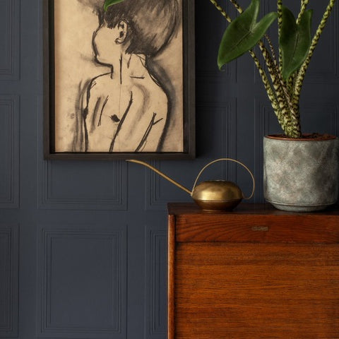 Anaglypta Edwardian Panel RD8245 Dark Room