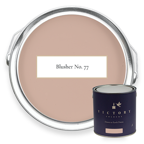 Victory Colours Blusher No. 77 eco paint with tin