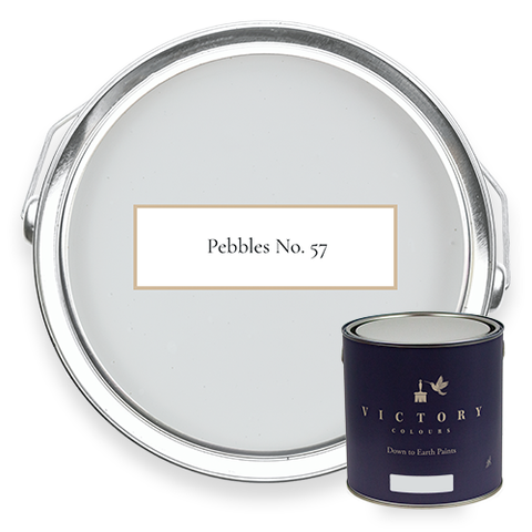 Victory Colours Pebbles No. 57 eco paint with tin