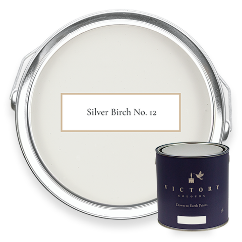 Victory Colours Silver Birch No. 12 eco paint with tin