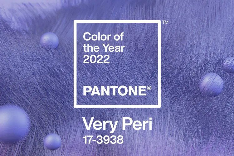Pantone colour of the year 2022: 17-3938 Very Peri