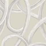 OHPOPSI Laid Bare Wallpaper Twisted Geo Colourway Stone Tile Image