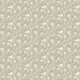OHPOPSI Laid Bare Wallpaper Pomegranate Trail Colourway Seal Full Wall Image