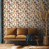 OHPOPSI Laid Bare Wallpaper Orb Colourway Fox Lifestyle Image