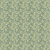 OHPOPSI Laid Bare Wallpaper Hummingbird Colourway Forest Full Wall Image