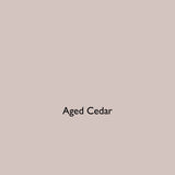 Aged Cedar warm greige eco paint colour tile