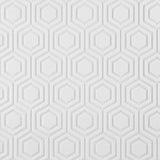 Flat swatch of Anaglypta Hive RD5671 paintable textured vinyl wallpaper, showing the honeycomb hexagon repeat - Tile Image
