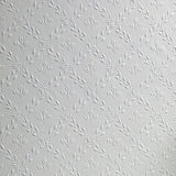 Flat swatch of Anaglypta Original Hamnett RD393 paintable textured wallpaper, showing the fine allover repeat - Tile Image