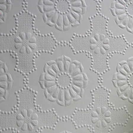 Anaglypta Supaglypta Alexander RD0647 paintable textured wallpaper flat pattern Swatch Tile Image