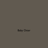Baby Otter dark brown eco paint colour tile