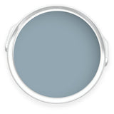 Tin of Blue Sky grey blue eco paint