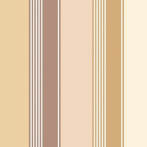 OHPOPSI Laid Bare Wallpaper Multi Stripe Colourway Amber Mix Tile Image