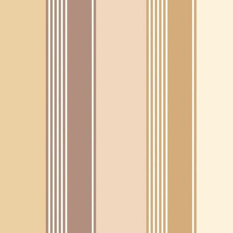 OHPOPSI Laid Bare Wallpaper Multi Stripe Colourway Amber Mix Tile Image