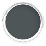 Tin of Cannonball dark grey eco paint