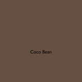 Coco Bean deep brown eco paint colour tile