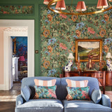 Woodwork painted in Coming Home Trees green eco paint
