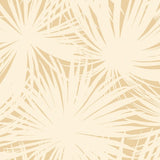 OHPOPSI Laid Bare Wallpaper Palm Silhouette Colourway Peanut Tile Image
