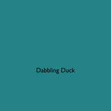 Dabbling Duck teal eco paint colour tile