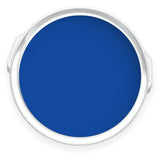 Tin of Dart Frog vivid blue eco paint