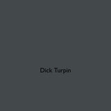 Dick Turpin charcoal grey eco paint colour tile