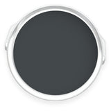 Tin of Dick Turpin charcoal grey eco paint