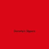 Dorothy's Slippers red eco paint colour tile