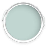 Tin of Duck Egg Blue soft blue eco paint