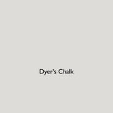 Dyer's Chalk light grey eco paint colour tile