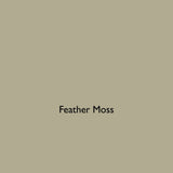 Feather Moss green eco paint colour tile