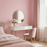 Room painted in Fi Fi pink eco paint