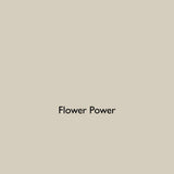 Flower Power warm cream white eco paint colour tile