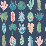 OHPOPSI Wallpaper Leaf Boogie Colourway Ink Twist Close Up Image