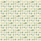 OHPOPSI Wallpaper Leaf Boogie Colourway Forest Full Wall Image