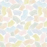 OHPOPSI Wallpaper Elements Colourway Coral Pastel Close Up Image