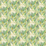 OHPOPSI Wallpaper Glasshouse Colourway Sage & Chartreuse Full Wall Image