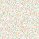 OHPOPSI Wallpaper Verdure Colourway Sage & Apricot Full Wall Image