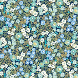 OHPOPSI Wallpaper Flora Ditsy Colourway Cerulean Tile Image