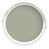 Tin of Into The Wild dark green eco paint