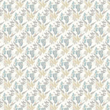OHPOPSI Laid Bare Wallpaper Spirit Colourway Soft Blue Full Wall Image