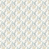 OHPOPSI Laid Bare Wallpaper Spirit Colourway Soft Blue Full Wall Image