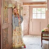 Hallway painted in Lady Penally dusky pink eco paint
