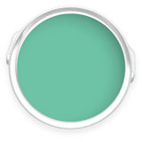 Tin of Malachite turquoise eco paint