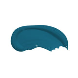 Swatch of Mermaid's Tail deep teal eco paint