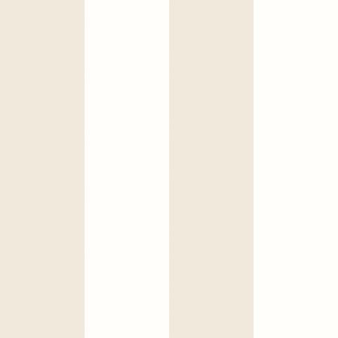 Simply Stripes Wide Stripe Linen wallpaper by Ohpopsi, a neutral striped design