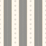 Purity Decorative Stripe Charcoal & Stone wallpaper by Hoopla Walls, a grey striped design